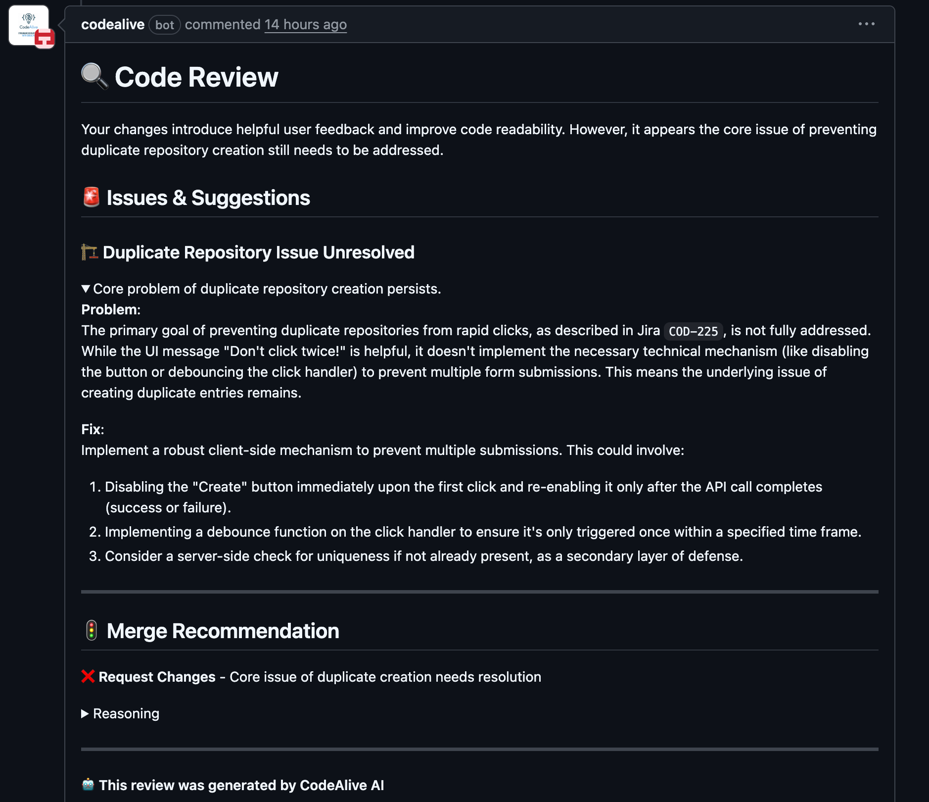 Agentic Code Review